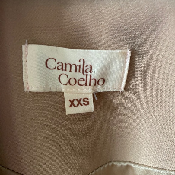 Camila Coehlo Morena Blazer (XXS, Camel) - BNWT - Picture 3 of 7
